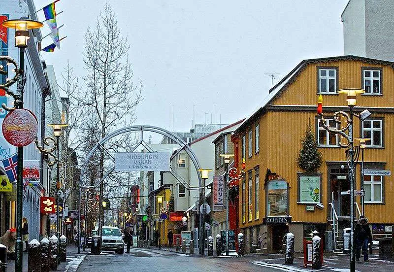 laugavegur street