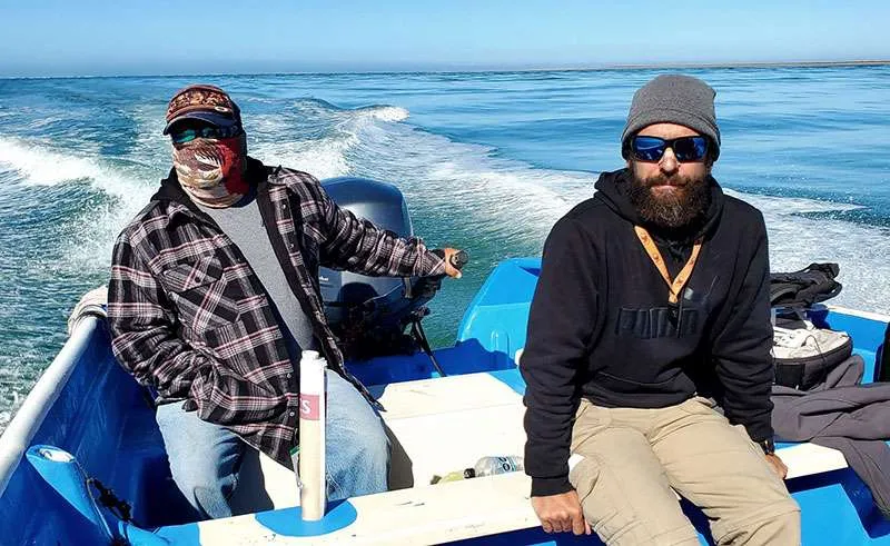 Our guide and our captain