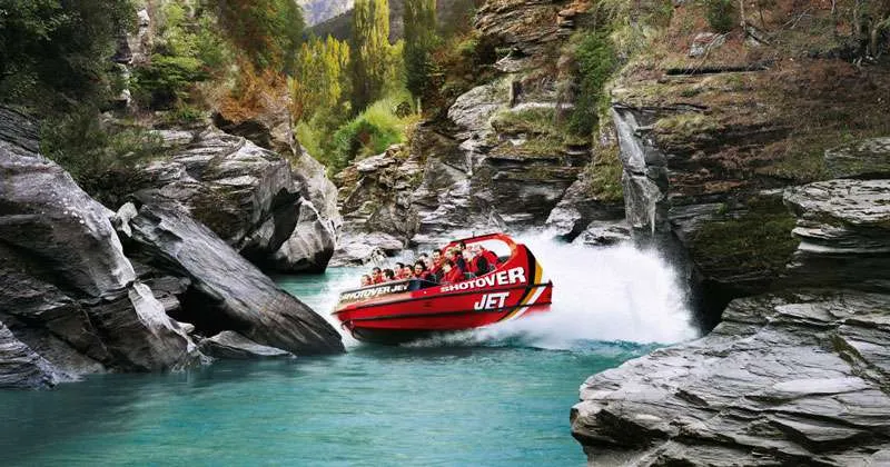 Shotover Jet in Queenstown