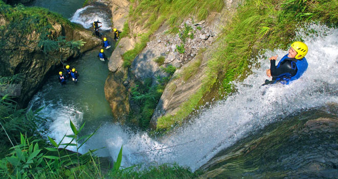 canyoning