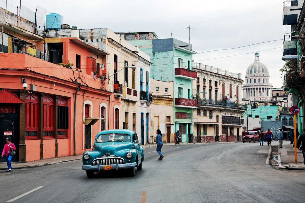 Classic car in Havana, Cuba
