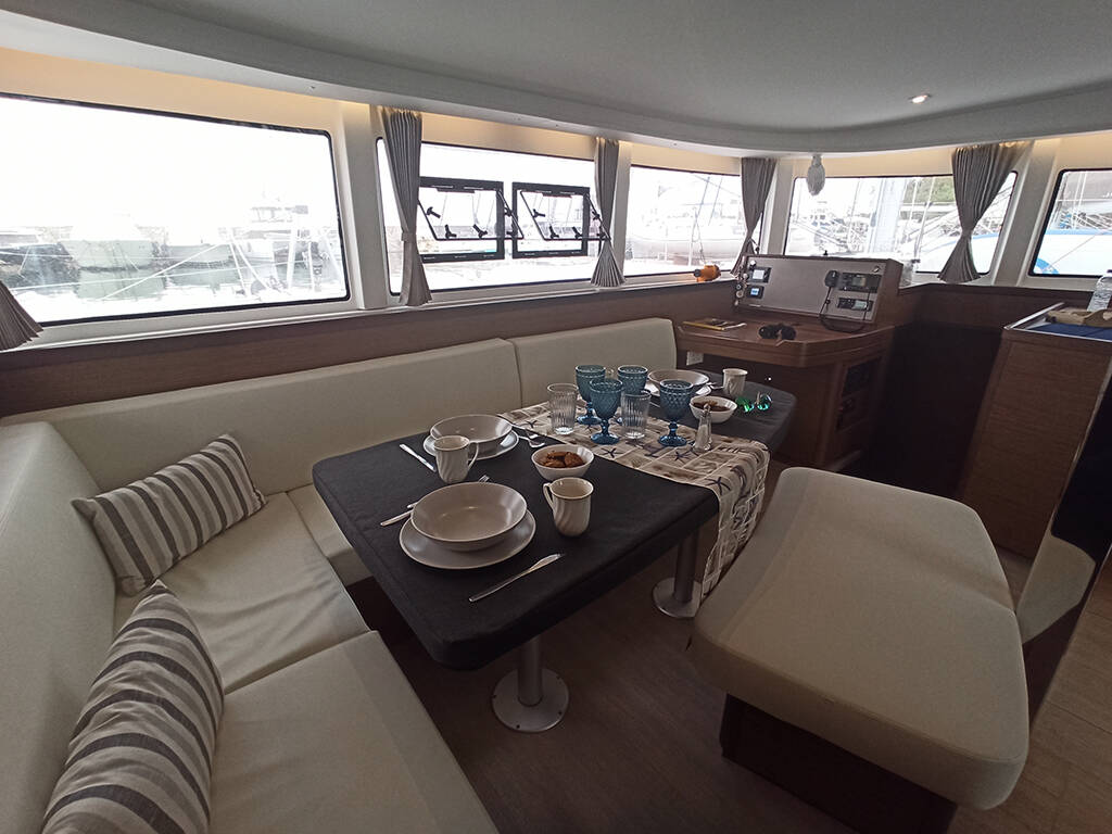 Catamaran galley