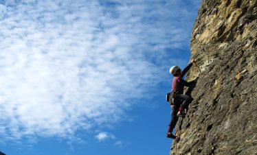 rock climbing