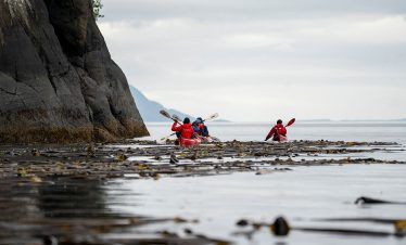 Kayaking near Orca Camp