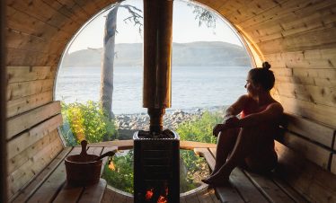 Sauna in Orca Camp