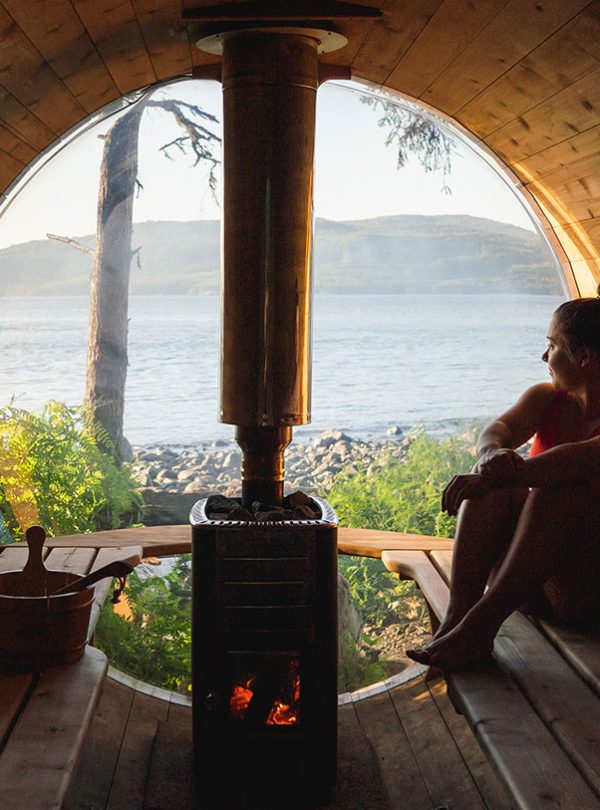 Sauna in Orca Camp