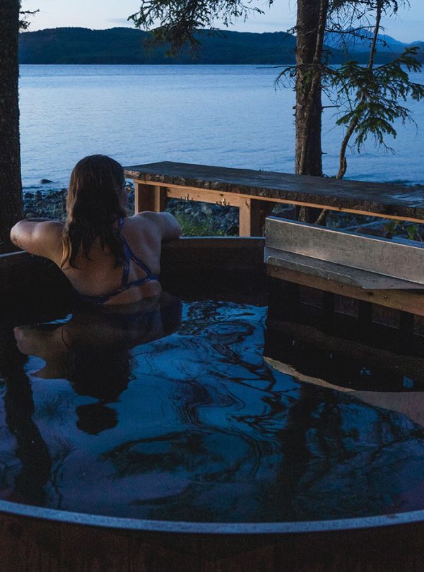 Jacuzzi at Orca Camp