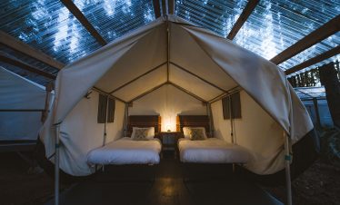 Glamping Safari Tents at Orca Camp
