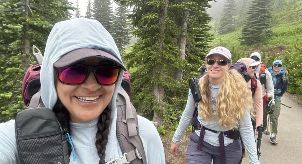 Kat & Delilah Mt Rainier