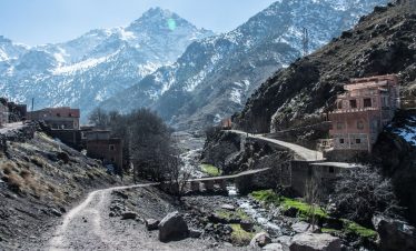 Village in Atlas Mountains